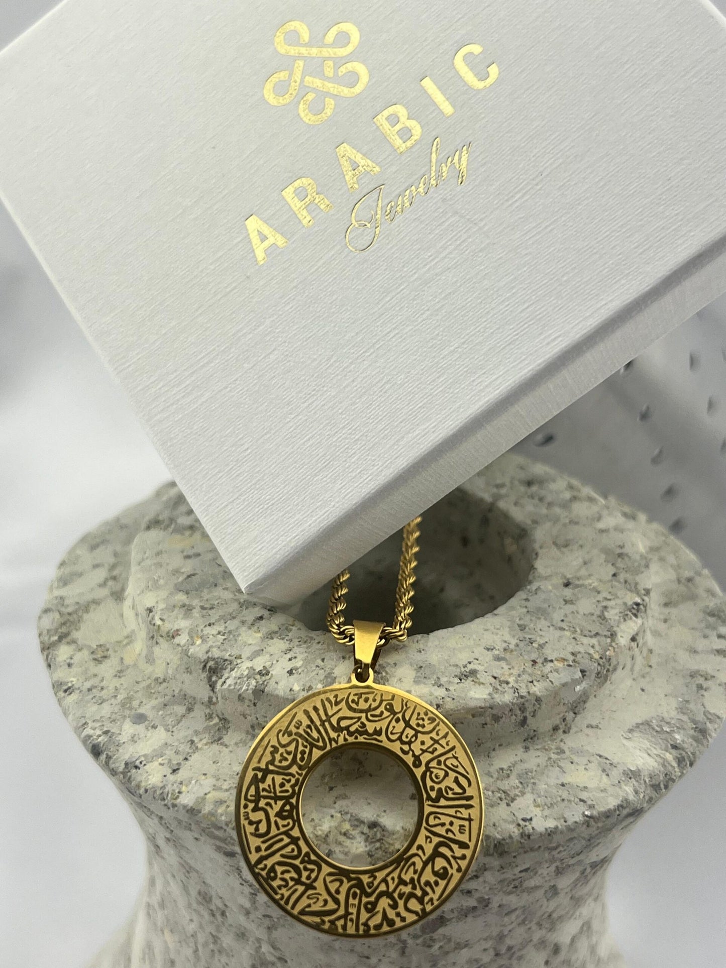 Halsketting Open Circel