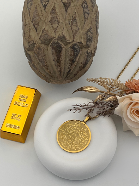 Ayatul kursi halsketting 35mm diameter