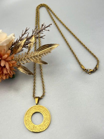 Halsketting Open Circel